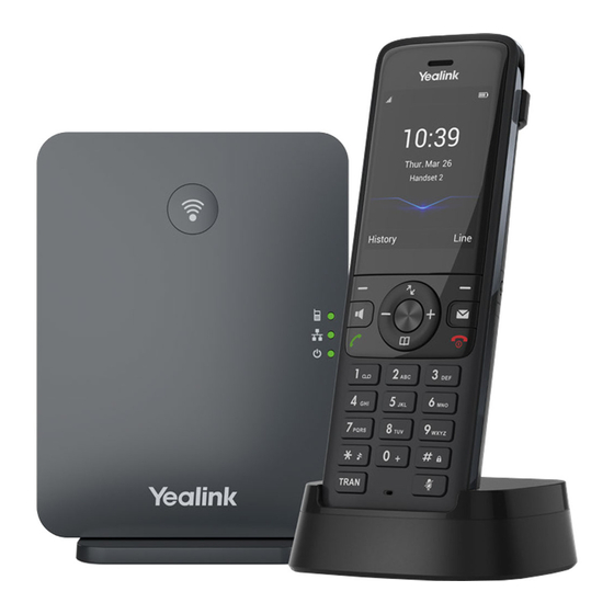 Yealink W78P Guia De Inicio Rapido