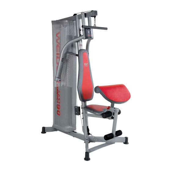 Weider EASY COMPACT 90 Manuales