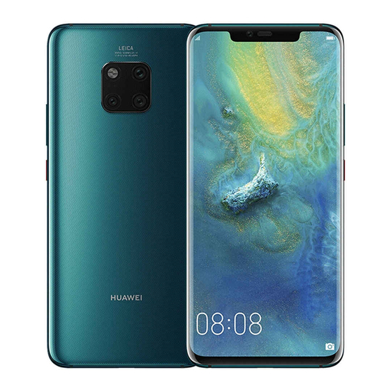 Huawei MATE20 PRO Manual Del Usuario