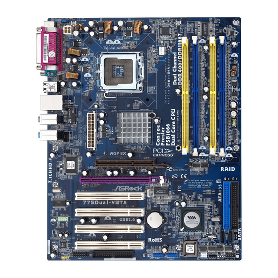 ASROCK 775Dual-VSTA Manuales