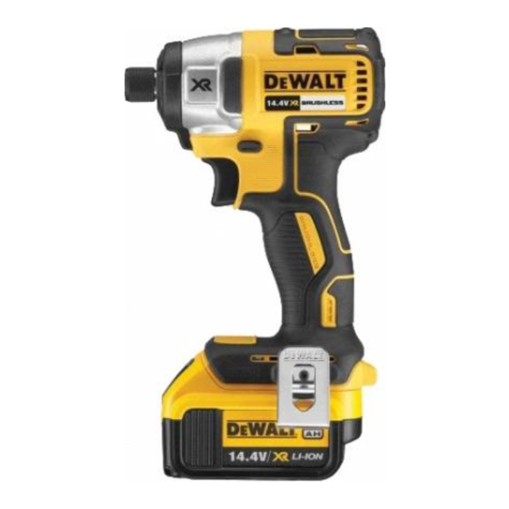 DeWalt DCF836 Traducido De Las Instrucciones Originales
