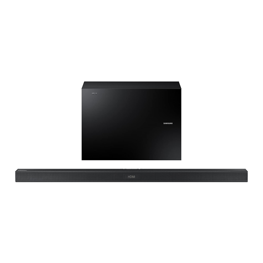Samsung HW-J550 Manual Del Usuario