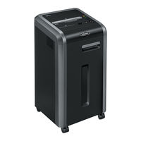 Fellowes POWERSHRED 225Ci Manual De Uso