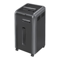Fellowes POWERSHRED 225i Manual Del Usuario