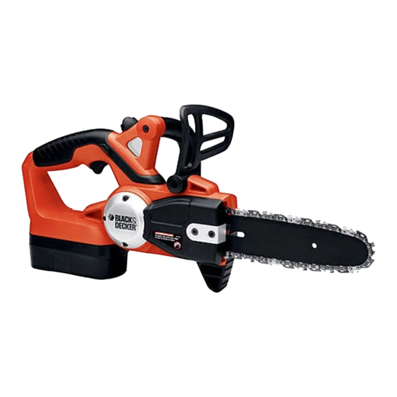 Black and Decker CCS818 Manual De Instrucciones