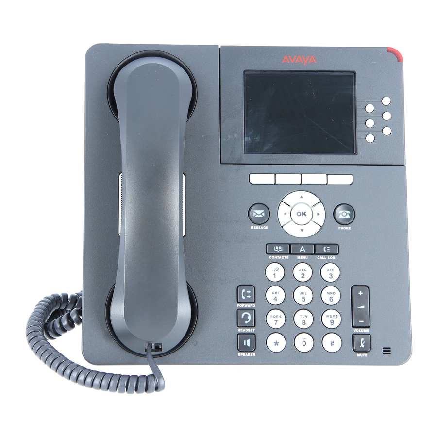 Avaya 9640 Guía De Usuario