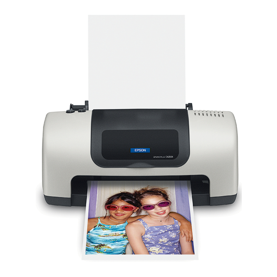 Epson Stylus C42 Serie Manual Del Usuario