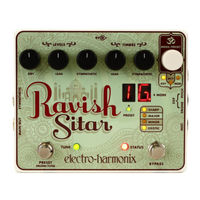 Electro-Harmonix Ravish Sitar Guia De Inicio Rapido