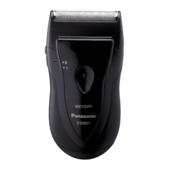 Panasonic ES3831 Instrucciones De Operación