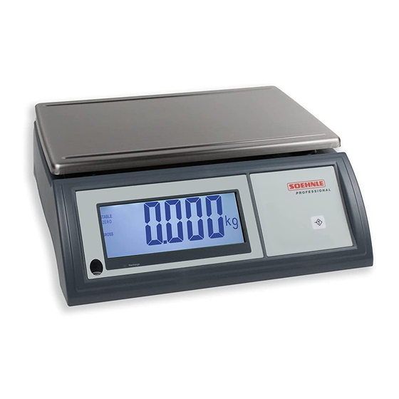 Soehnle Professional 9330 Instrucciones De Uso