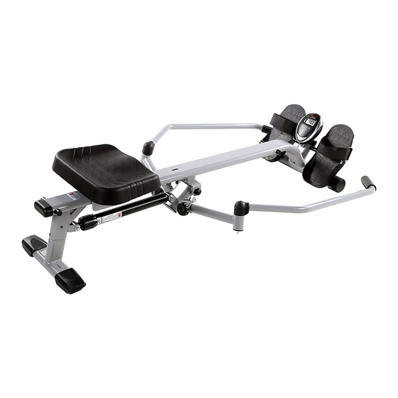 Sunny Health & Fitness SF-RW5639 Manual De Usuario