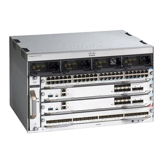 Cisco Catalyst 9404R Guía Breve