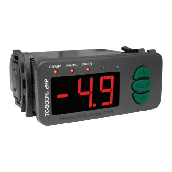 Full Gauge Controls TC-900Ri 2HP Manual De Instrucciones