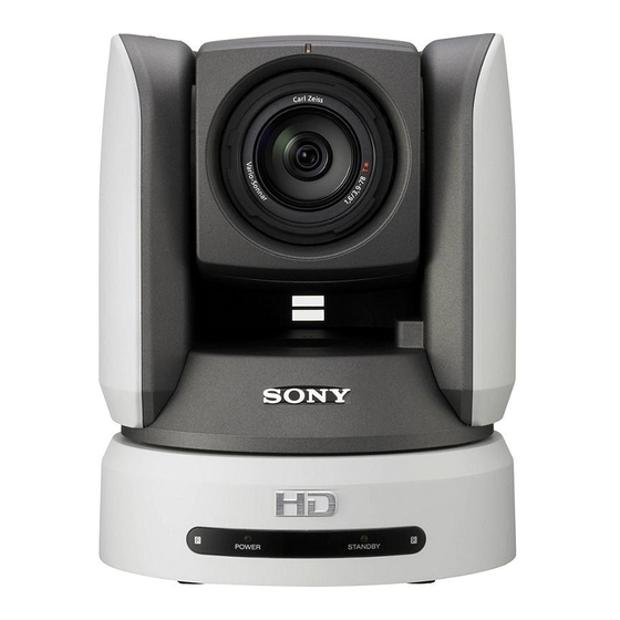 Sony BRC-Z700 Manual De Instrucciones