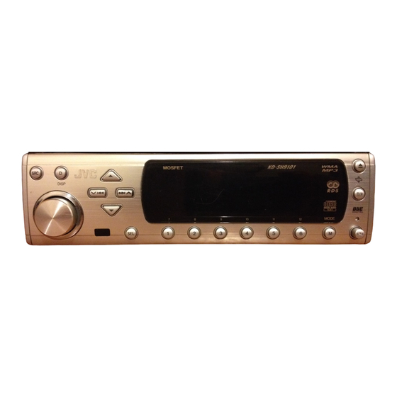 JVC KD-SH9101 Manual De Instalación