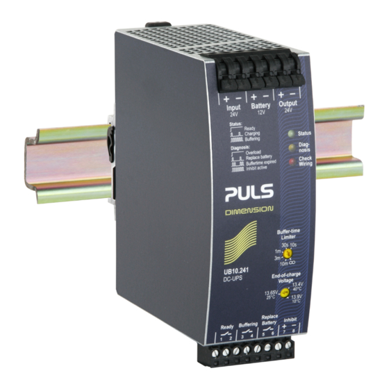 Puls UB10.241 Manual De Instrucciones