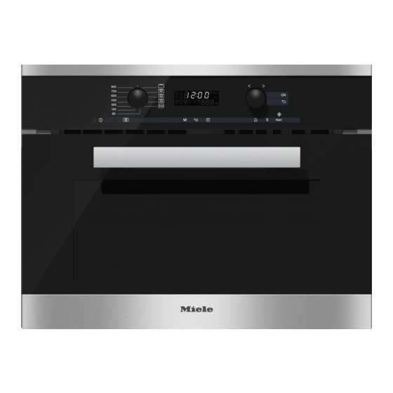 Miele M 6262 TC Instrucciones De Manejo