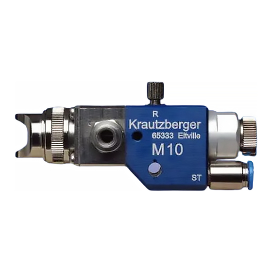 Krautzberger M-10 Instrucciones De Servicio