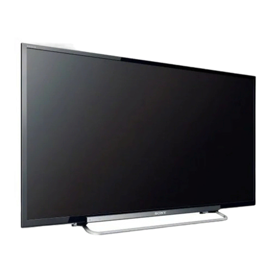 Sony BRAVIA KDL-46R455A Manuales