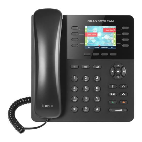Grandstream GXP2135 Guía De Instalación Rápida