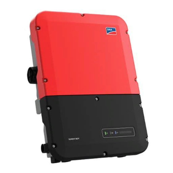 SMA SUNNY BOY 3.0-US Instrucciones De Servicio Técnico