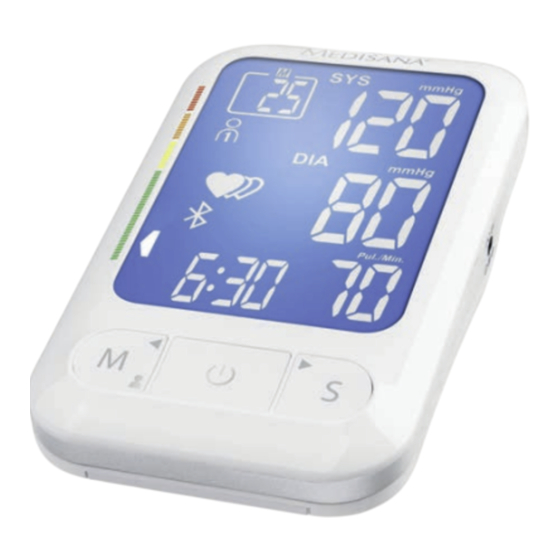 Medisana BU 550 CONNECT Instrucciones De Manejo
