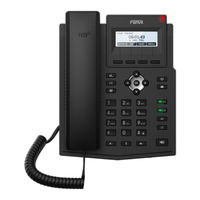 Fanvil X1SG Guía Rápida De Instalación