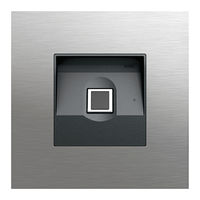 Gira System 106 Fingerprint Module 5551 Manual Del Usuario