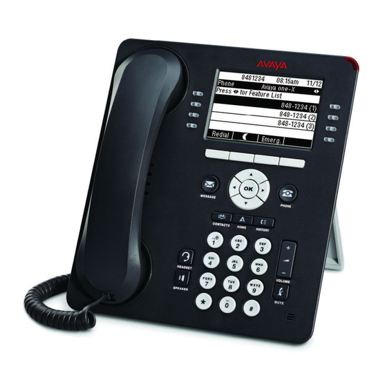 Avaya one-X Guia Del Usuario