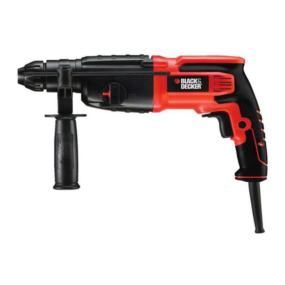 Black and Decker KD750 Manuales