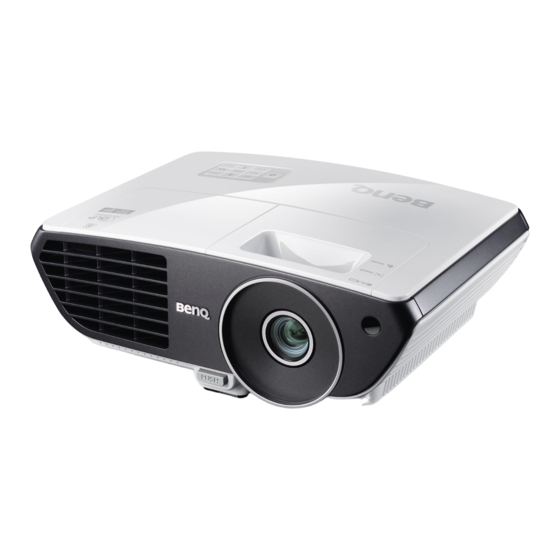 BenQ W700 Manual Del Usuario