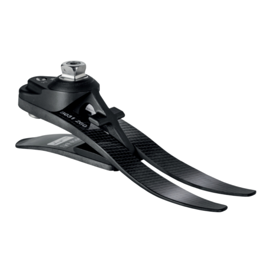 Blatchford Esprit Instrucciones De Uso