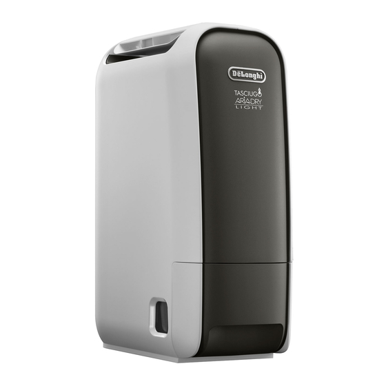 DeLonghi AriaDry Light DNS80 Manual De Instrucciones