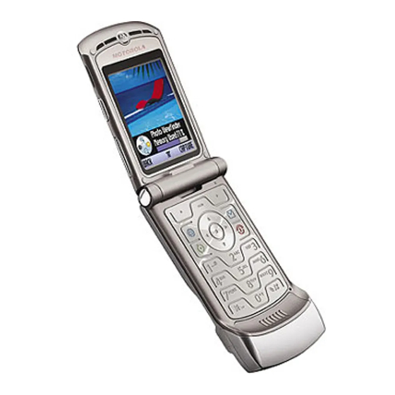 Motorola RAZR V3 Manual Del Usuario