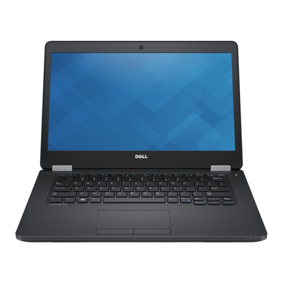 Dell Latitude E5470 Manual Del Propietário