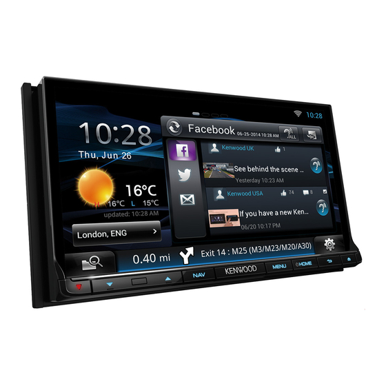 Kenwood DNN9150DAB Guia De Inicio Rapido