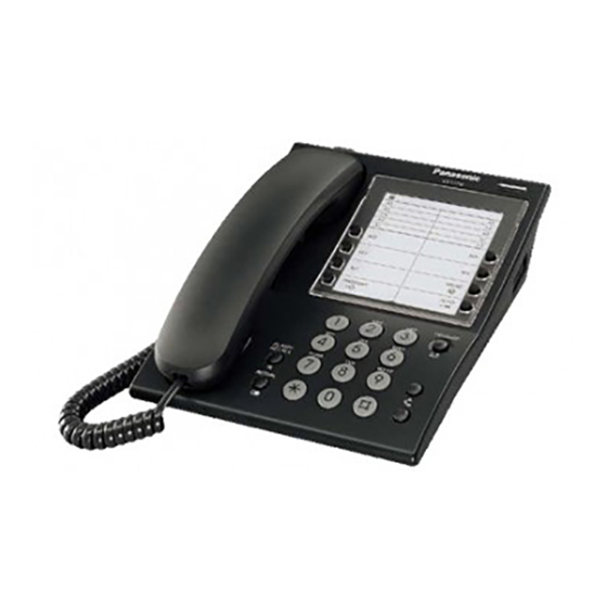 Panasonic KX-T7710 Guía De Referencia Rápida