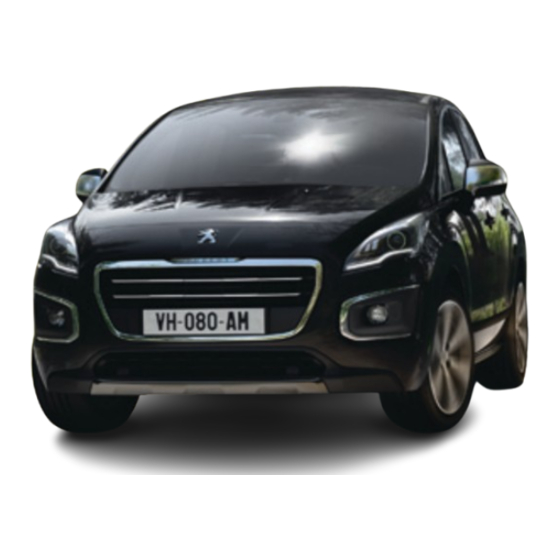 PEUGEOT 3008 2015 Guía De Utilización