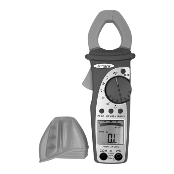 Amprobe ACDC-400 Manual De Instrucciones