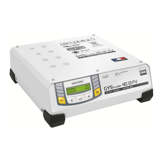GYS GYSFLASH 40-12 FV Manual De Instrucciones