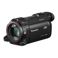 Panasonic HC-VX989 Instrucciones De Funcionamiento