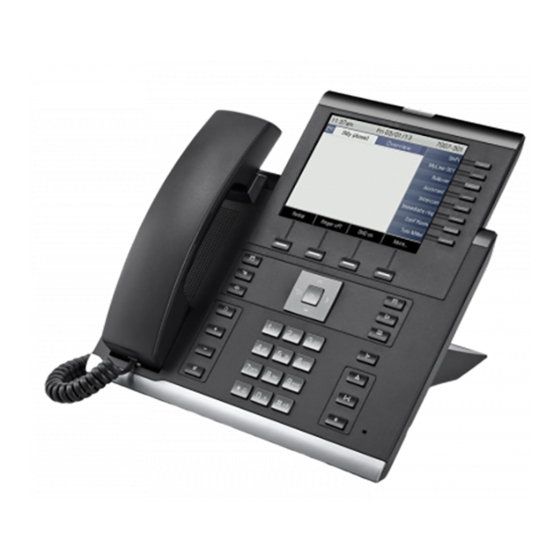 Unify OpenScape Desk Phone IP 55G HFA Instrucciones Breves De Manejo E Instalación