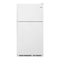 Whirlpool WRT311FZDW - Refrigerador con congelador superior ancho de 33 pulgadas - 20 pies cúbicos - Manual