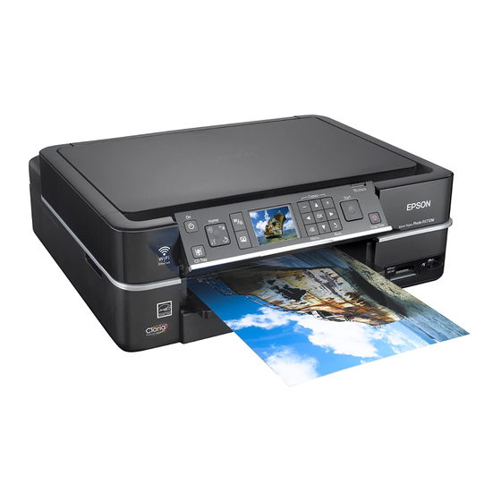 Epson Stylus Photo PX710W Serie Manual De Funcionamiento Básico