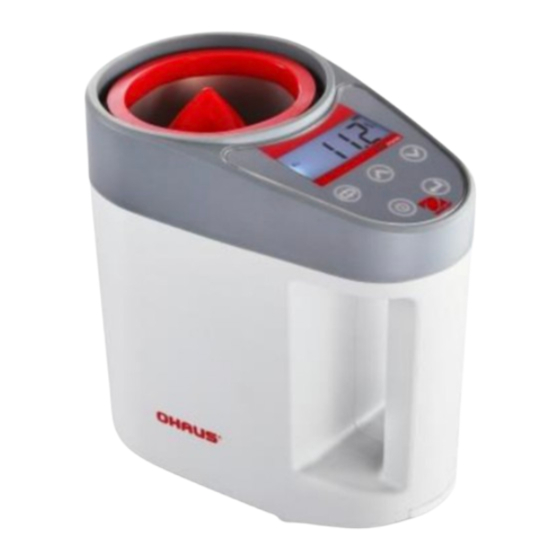 OHAUS MC2000 Manual De Instrucciones