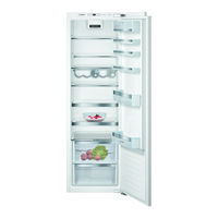 Bosch KIR81 Serie Manual De Usuario