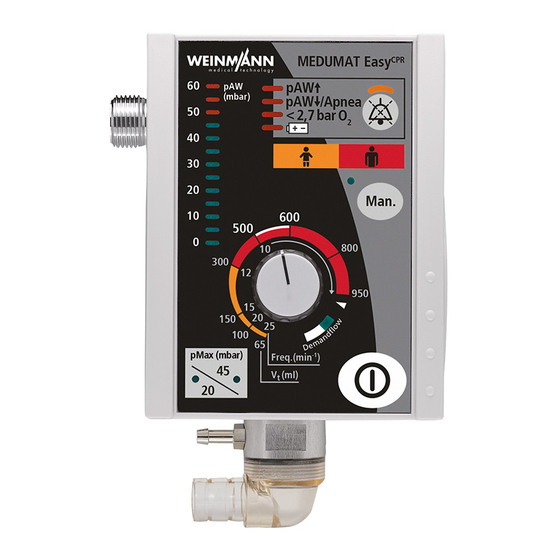 Weinmann MEDUMAT Easy CPR Instrucciones De Uso