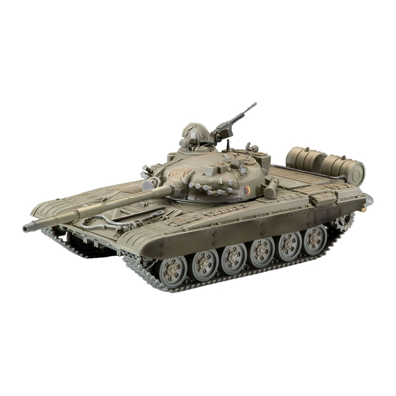 REVELL T-72 M1 Manuales