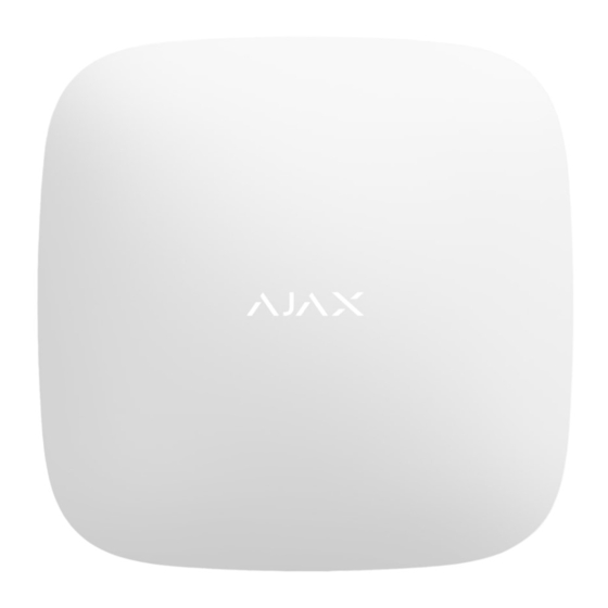AJAX Hub Manual De Usuario