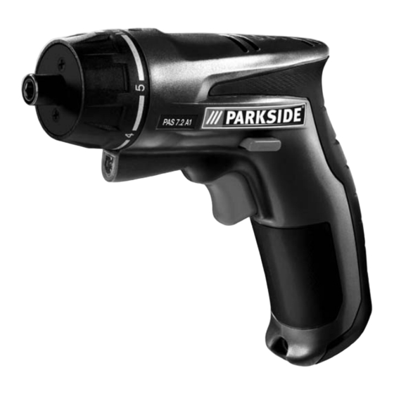 Parkside PAS 7.2 A1 Instrucciones De Utilización Y De Seguridad